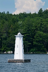 Herrick Cove Lighthouse Tower on Lake sunapee